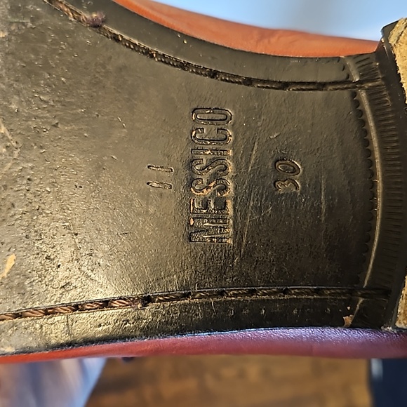 Messico mens red and blue shoes size 11 - Picture 4 of 7